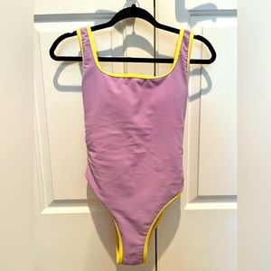Lainsnow Lilac/Lemon Bathing Suit